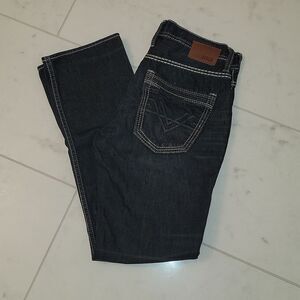 BKE Buckle Aiden Straight Dark Wash Stretch Denim Jean Size 29 x 30 29S